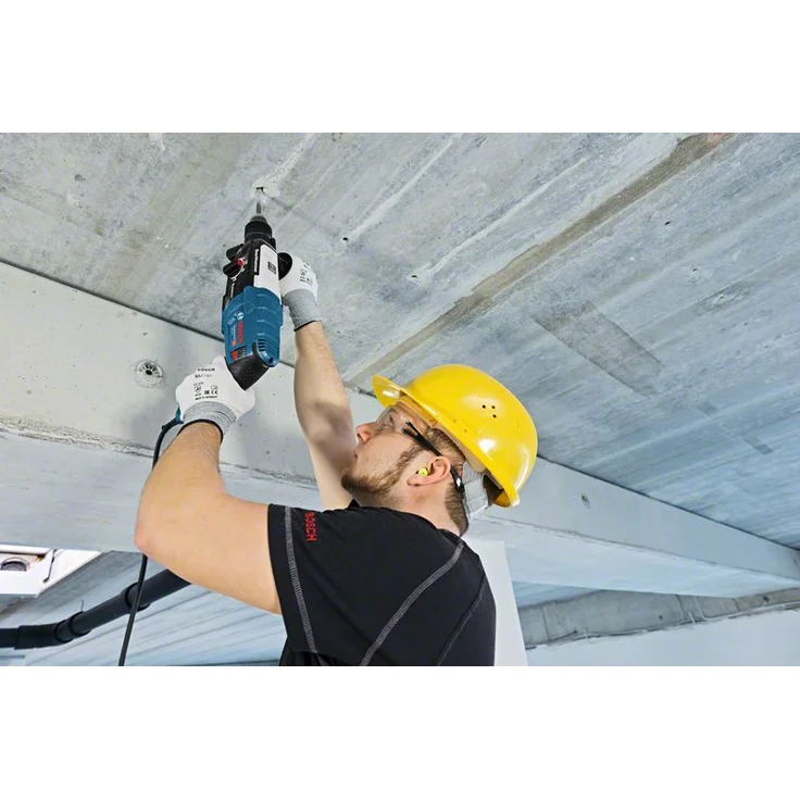 Bosch Professional Bohrhammer GBH 2-28 (880 Watt, mit SDS-Plus Aufnahme, bis 28 mm Bohr-Ø, Rückschlag-Schutz, im Koffer) – Bild 4