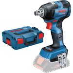 Bosch Professional 18V System Akku Drehschlagschrauber GDS 18V-200 C (max. Drehmoment 200 Nm, ohne Akkus und Ladegerät, in L-Boxx)