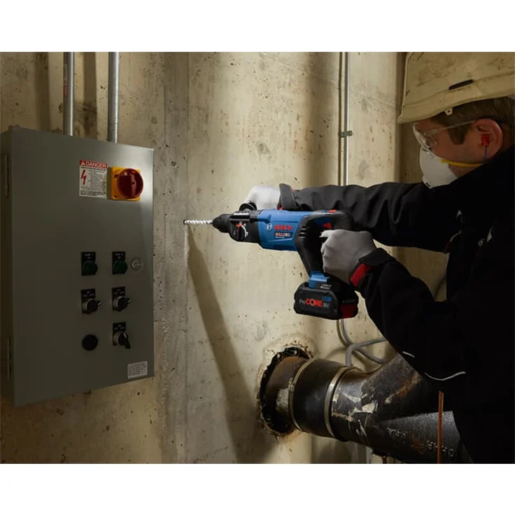 Bosch Professional 18V System Bohrhammer GBH 18V-26 D (ohne Akku, max. Schlagenergie: 2,5 J, Wechselfutter SDS Plus, im Koffer) – Bild 4