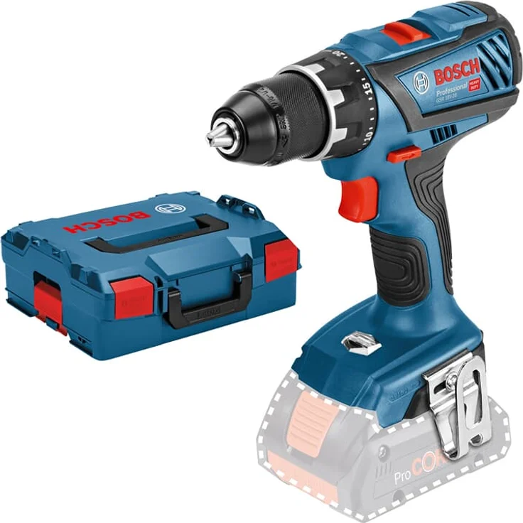 Bosch Professional 18V System Akkuschrauber GSR 18V-28 (ohne Akku und Ladegerät, in L-Boxx) – Bild 1