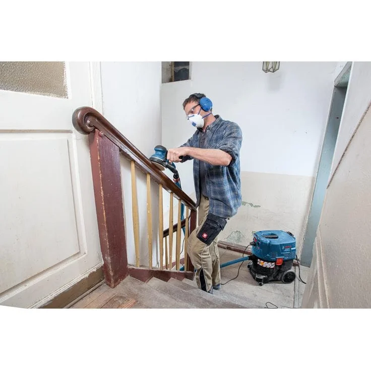 Bosch Professional Exzenterschleifer GET 55-125 (550 W, Leerlaufdrehzahl: 3.300 7.300 min-1, im Karton) – Bild 5