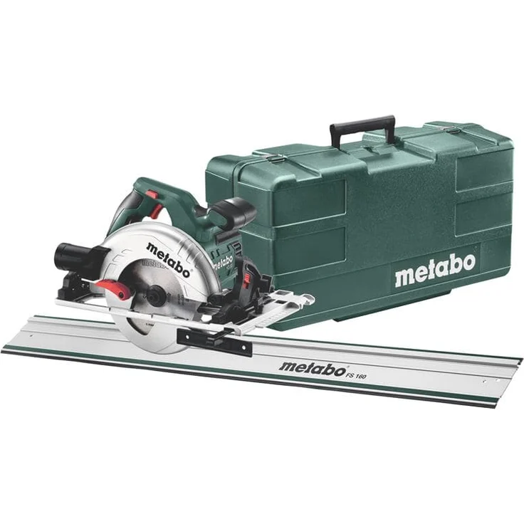 Metabo Handkreissäge KS 55 FS Set + Führungsschiene FS 160 im Koffer (691064000) – Bild 1