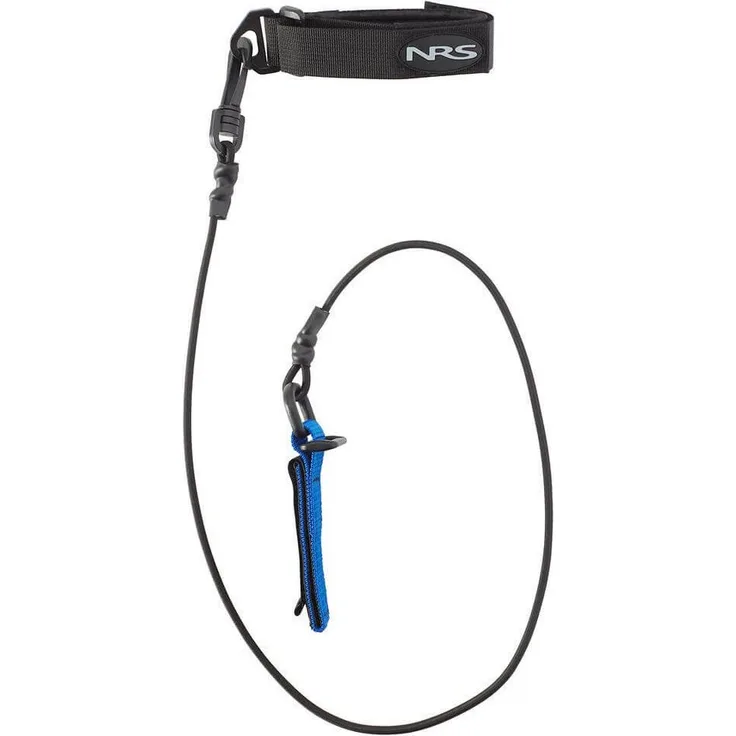 NRS Leine NRS Paddel-Leine Bungee Paddle Leash Schwarz, 91cm lang, 3mm stark