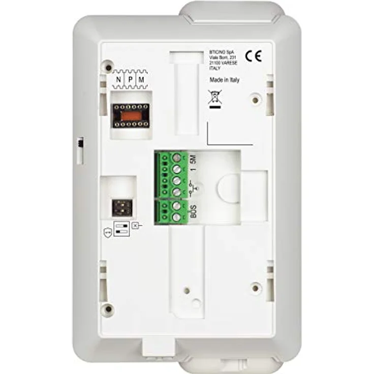 Audio-Hausstation CLASSE 100 A16M, Innenstelle mit Handhörer für 2-Draht TürTürsprechanlagen mit Türomatfunktion-Artzschaltung, 3 Sensortasten, 4 frei konfig. Tasten und 16 melodischen Ruftönen – Bild 5