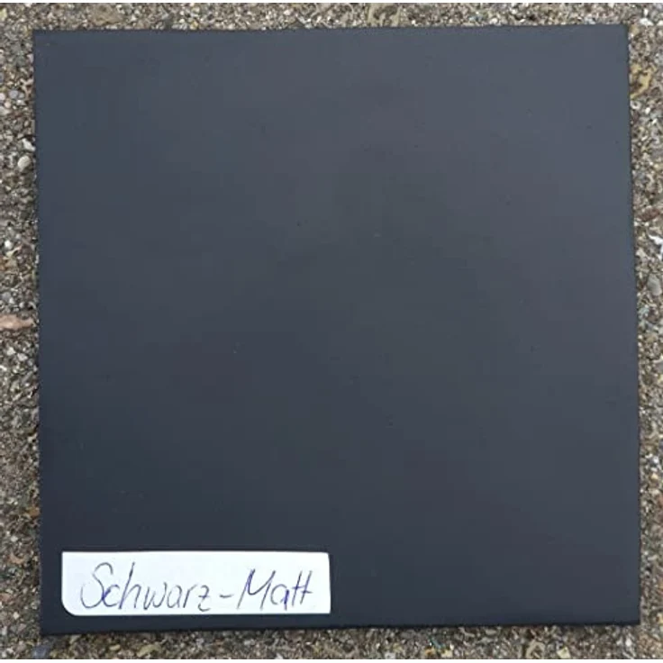 Elegant Einrichten Pflanzkübel Fiberglas Rund-Konisch D30xH30cm, Elegant-Schwarz-Matt, UV-beständig und frostsicher – Bild 4