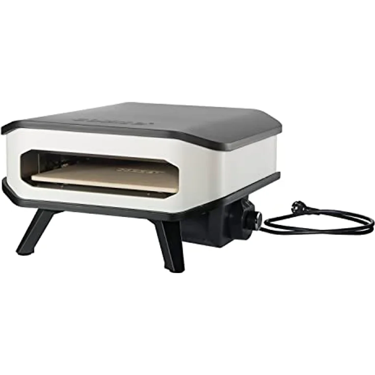 Cozze® 13" Elektro-Pizzaofen mit Pizzasten und Frontabdeckung 230V/2200W – Bild 2