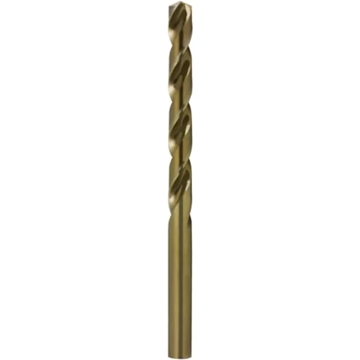 TERRAX by RUKO Spiralbohrer Ø 11,0 mm, DIN 338 Typ N, HSSE-Co 5 geschliffen, 5er-Pack, Profi Metallbohrer mit 5% Kobalt für Edelstahl, VA, Titan, Inconel und zähe Werkstoffe