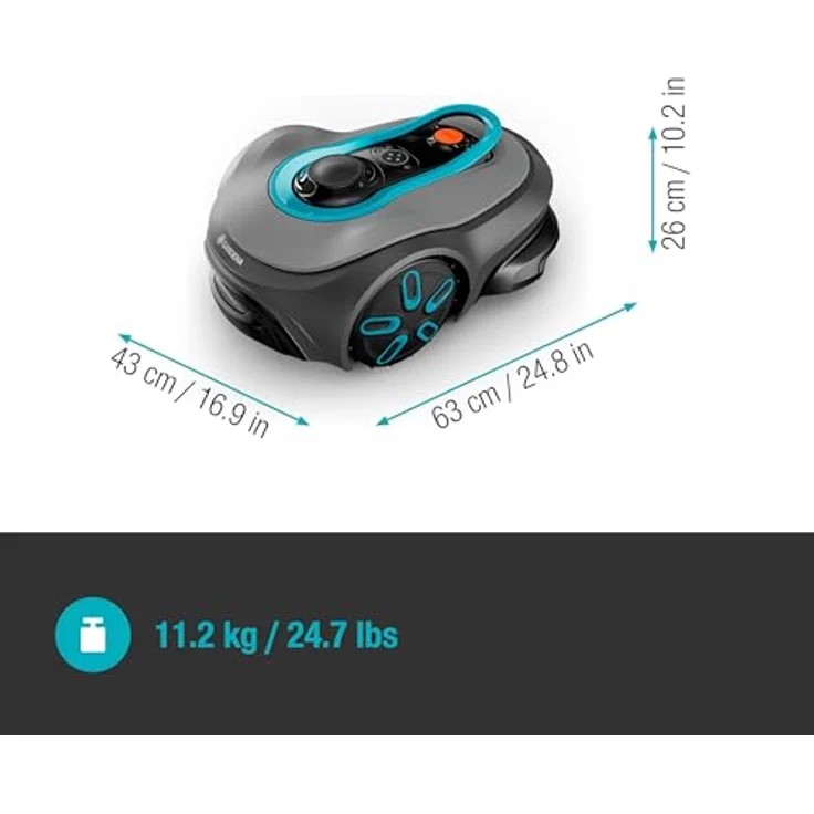 Gardena Mähroboter smartSILENO free1200 ohne Begrenzungsdraht (GPS-RTK Technologie) mit LONA Funktion – Bild 2