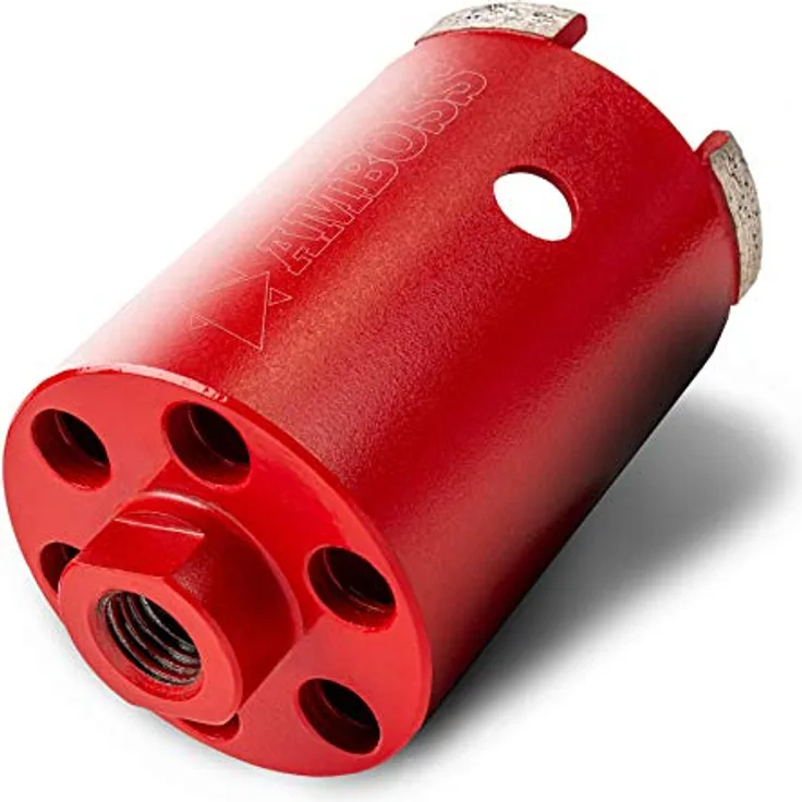 Diamant Dosensenker Ø 68 mm / M16 / DEX System / 90mm Nutzlänge - Amboss Red Force Premium für Mauerwerk, Ziegel, Putz, abrasive Materialien