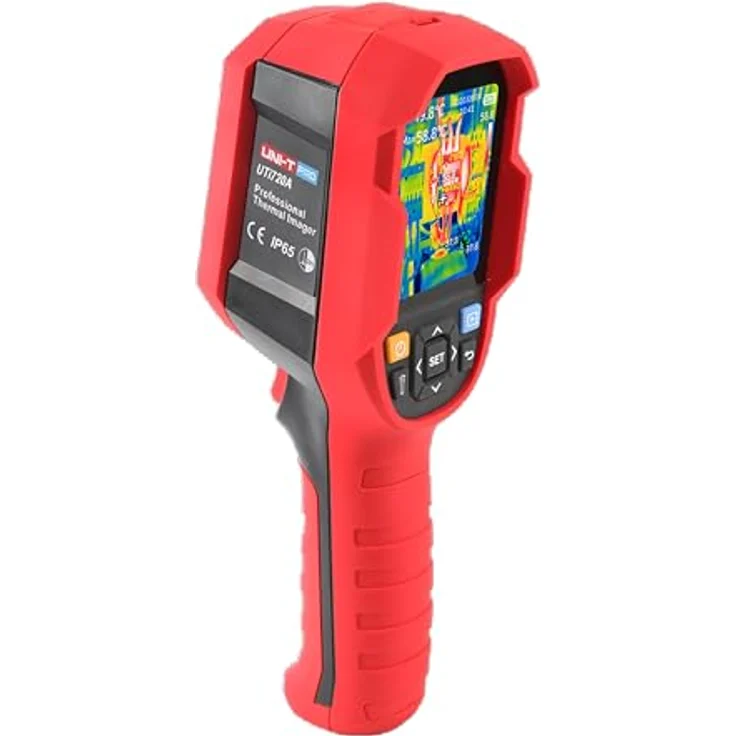 Uni-T UTi720A, Wärmebildkamera mit 256x192 IR-Auflösung, 2,8" TFT-LCD-Display, Temperaturbereich -20 °C bis 400 °C, Lithium-Ionen-Akku bis 7 Stunden – Bild 1