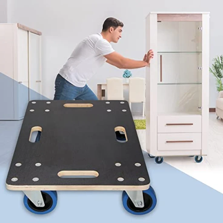 ecd germany Transportroller 40x60 cm, belastbar bis 800 kg – Bild 2