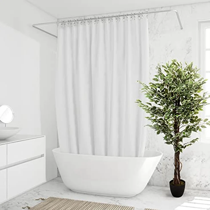 hjh OFFICE Kunstpflanze FICUS Benjamini Höhe 165 cm Grün/Weiß 1008 Blätter Deko Zimmerpflanze Birkenfeige künstlich, 871000 – Bild 5