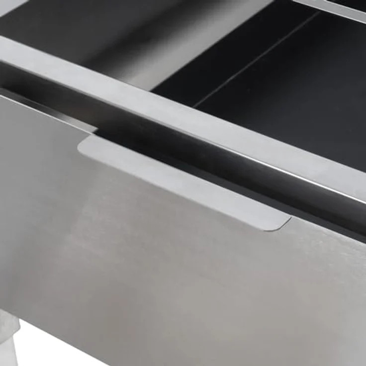 BBQ-Toro Edelstahl Kohlegrill mit Spießaufsatz, 11 Spieße und Motor, mobil einsetzbar, höhenverstellbare Kohlewanne – Bild 7