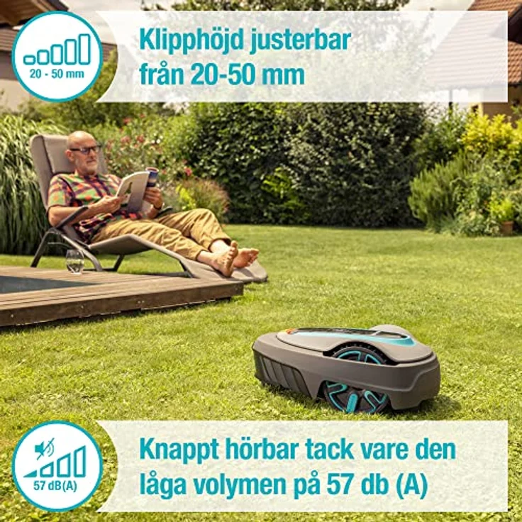 Gardena Mähroboter SILENO city 600 qm SE-Version – Bild 3