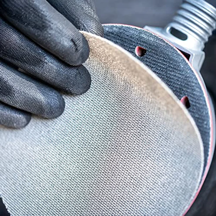 Bosch Professional Netzschleifscheibe Expert M480 125 mm Körnung 120 Exzenterschleifer – Bild 5