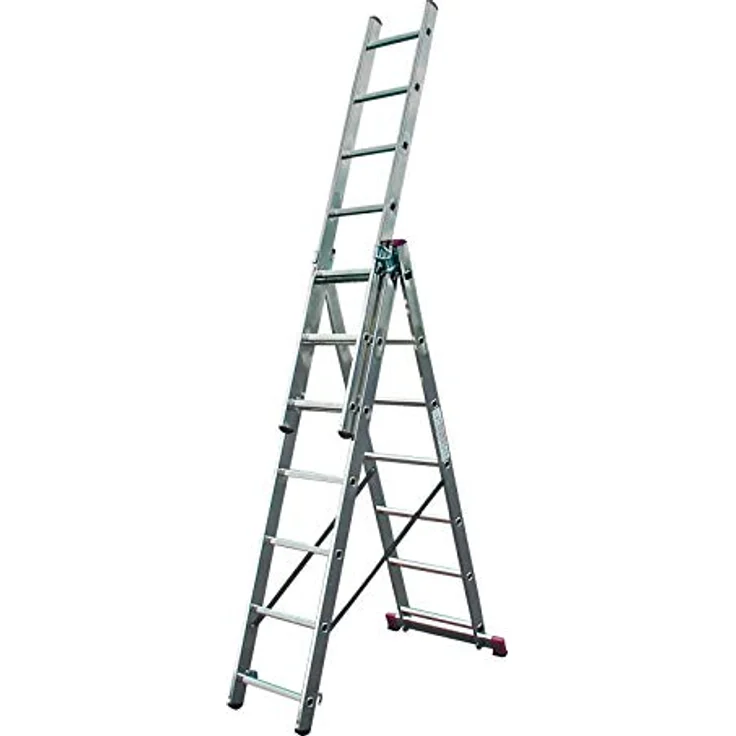 KRAUSE Corda Vielzweckleiter - 3x7 Sprossen, mit Treppenfunktion – Bild 4