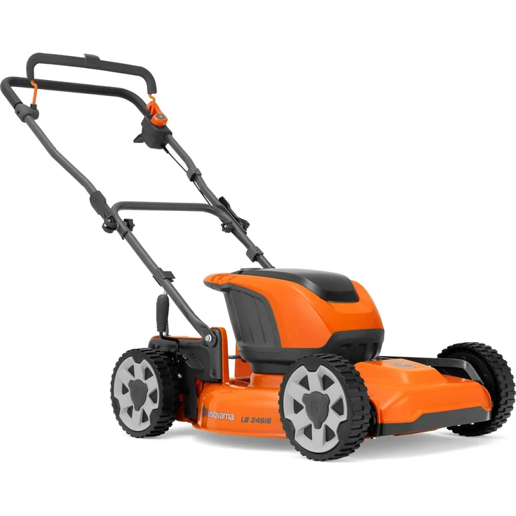 Husqvarna LB 246iS, Akkubetriebener Mulchrasenmäher mit Power Boost und 2 Akku-Slots