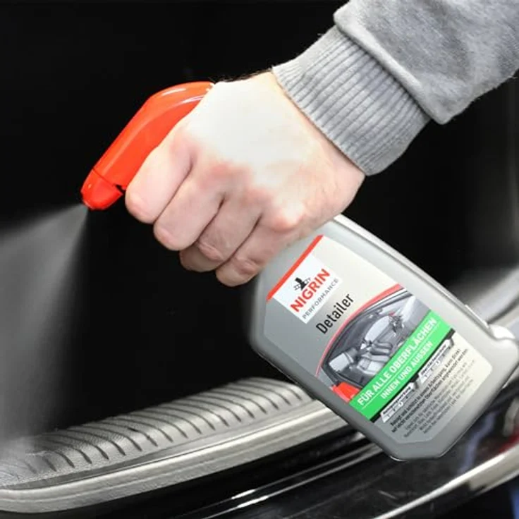 NIGRIN Nigrin Multi-Detailer Autoreiniger Innen & Außen, 500 ml, für glatte Oberflächen, wasser- und schmutzabweisend, Duft Bubblegum – Bild 7