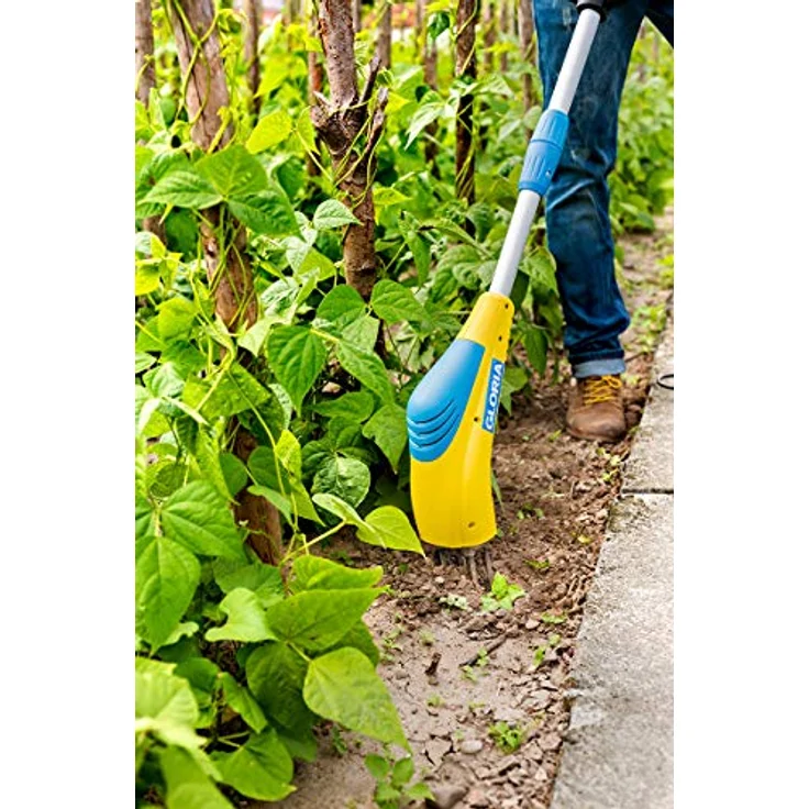 GLORIA Gardenboy PLUS | Elektrischer Bodenkrümler | Motorhacke/Gartenhacke und Kultivator mit 8 cm Arbeitstiefe | Zur Bodenlockerung – Bild 3