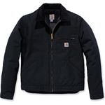 Carhartt Arbeitsjacke UPDATED DUCK DETROIT JACKET (1-St), Duck, mit weichem Futter, Baumwolle, lange Ärmel, diverse Taschen, Windstopper, Triple-Nähte