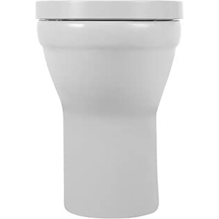 Stand-WC COZY Tiefspüler erhöht weiß inkl. Sitz Duroplast absenkbar und abnehmbar – Bild 3