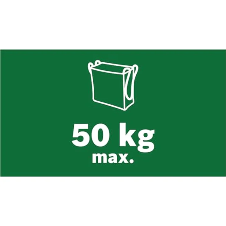 Bosch Fangsack, robuste Ausführung, 50 kg Tragkraft, kompatibel mit UniversalShredder 2x18V-25 und AXT Rapid 2000/2200, große Griffe – Bild 3