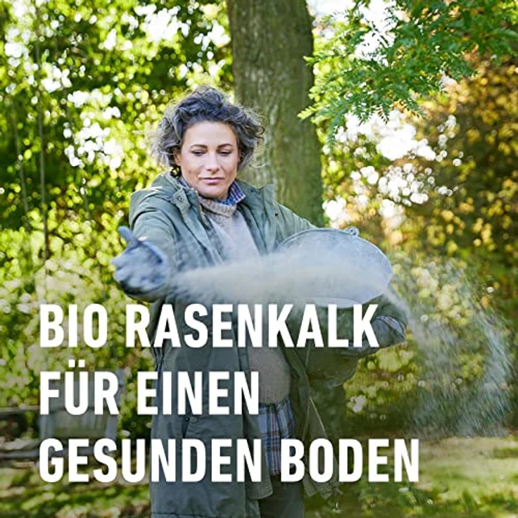 Compo BIO Rasenkalk 10 kg, natürlicher pH-Wert Regulator für gesunden Rasen – Bild 3