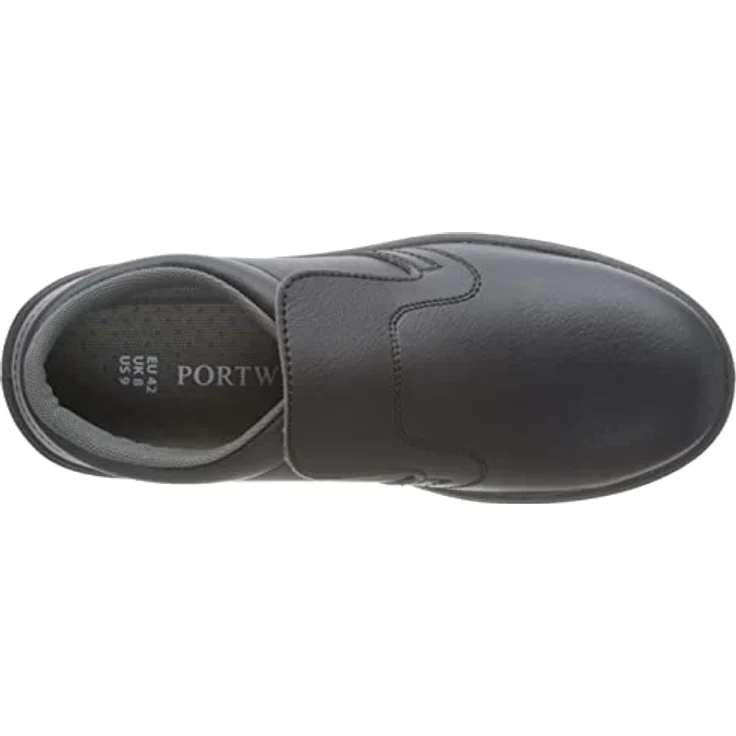 Portwest FW81 Steelite Sicherheitsslipper S2, rutschfest, schwarz, Gr. 42 – Bild 9