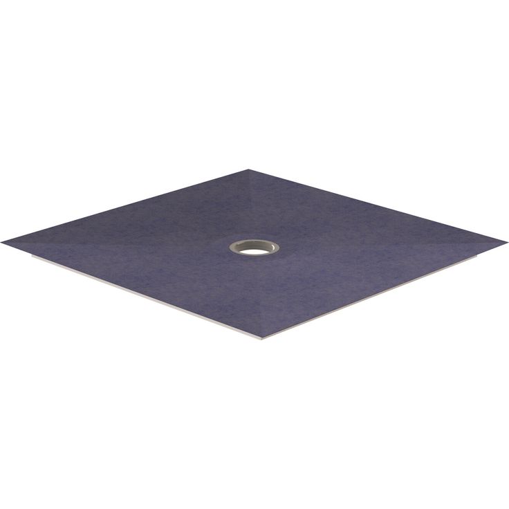 Ottofond Duschelement barrierefrei Ablauf waagerecht 120 x120 cm - bodeneben, rollstuhlbefahrbar, befliesbar