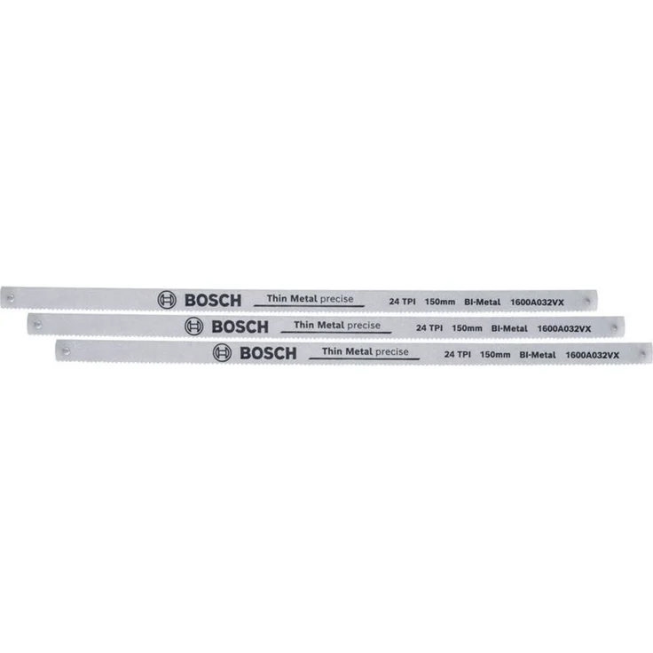 Bosch Professional 1600A03AC9 Sägeblatt, Bi-Metall, geeignet für Metall, Hartholz und Kunststoff