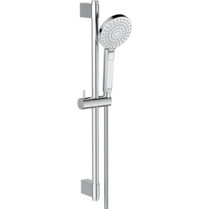 Ideal Standard IDEALRAIN EVO, Duschbrause mit 3 Strahlarten, 110mm Handbrause, chrom, 8 l/min