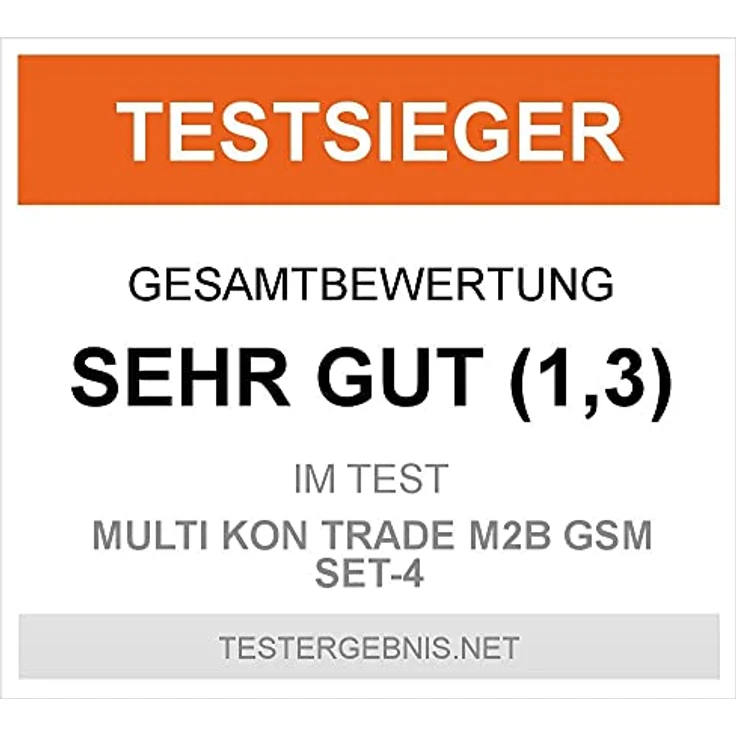 MKT M2B-4 GSM Funk Alarmanlagensystem Set aus 17 Teilen LCD Display – Bild 11