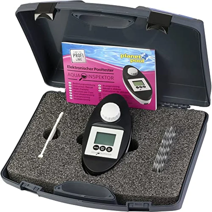 Summer Fun Aqua-Inspektor, elektronischer Pooltester für präzise Wasseranalysen – Bild 2