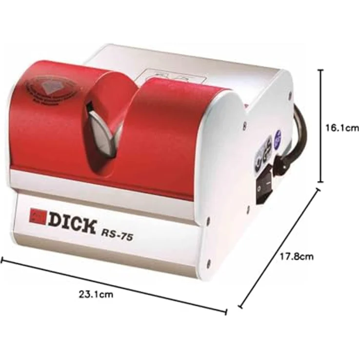 Dick Messerschärfer Abziehmaschine RS-75 75 Watt, Messer Schleifgerät 230 V – Bild 3