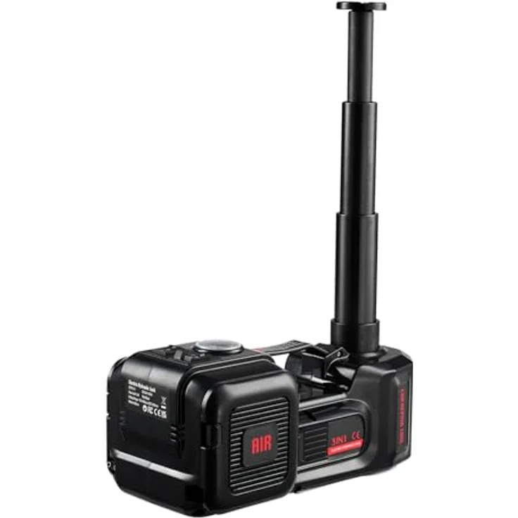 VEVOR Elektrischer Scherenwagenheber 5T mit integrierter Pumpe, 12-V-Reifenmontiermaschine, Elektro-Schlagschrauber und LED-Licht-Wagenheber-Kit – Bild 9