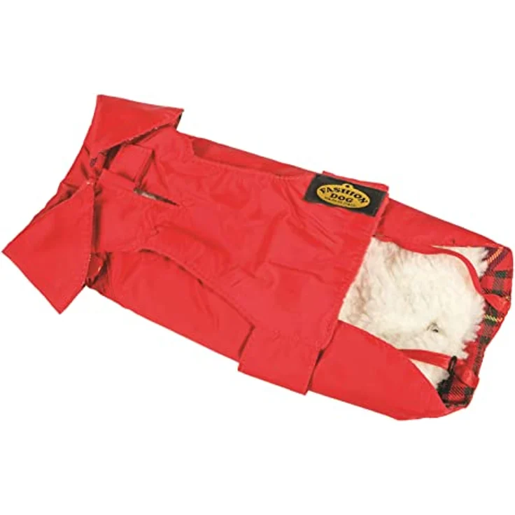 Fashion Dog Hundemantel speziell für Boxer - rot - 65 cm – Bild 2