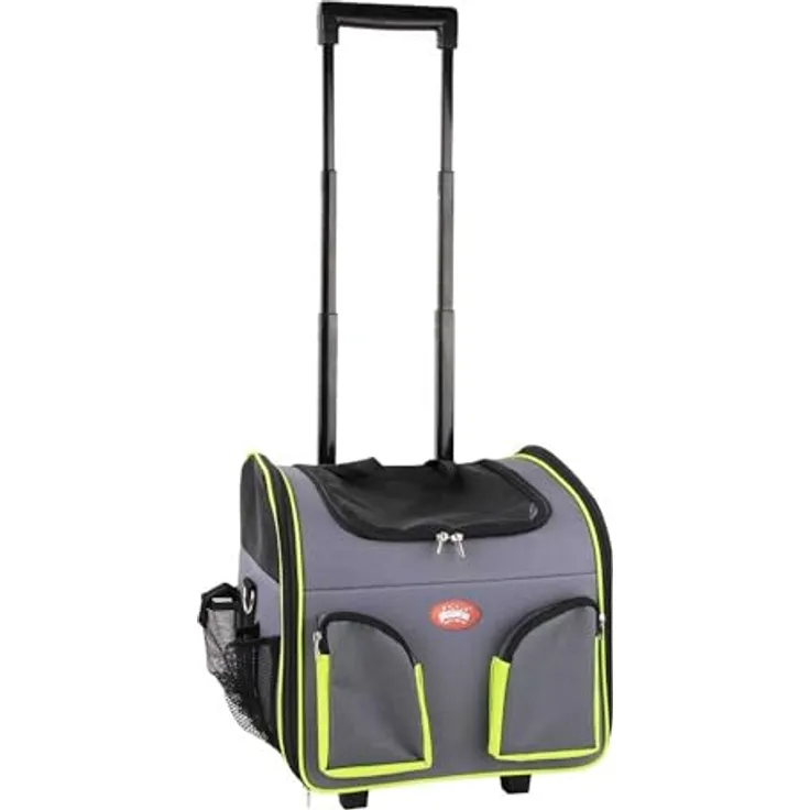PAWISE Troley für Transport, Hunde-Transportbox, 37 x 27 x 33 cm, leicht, langlebig und belüftet