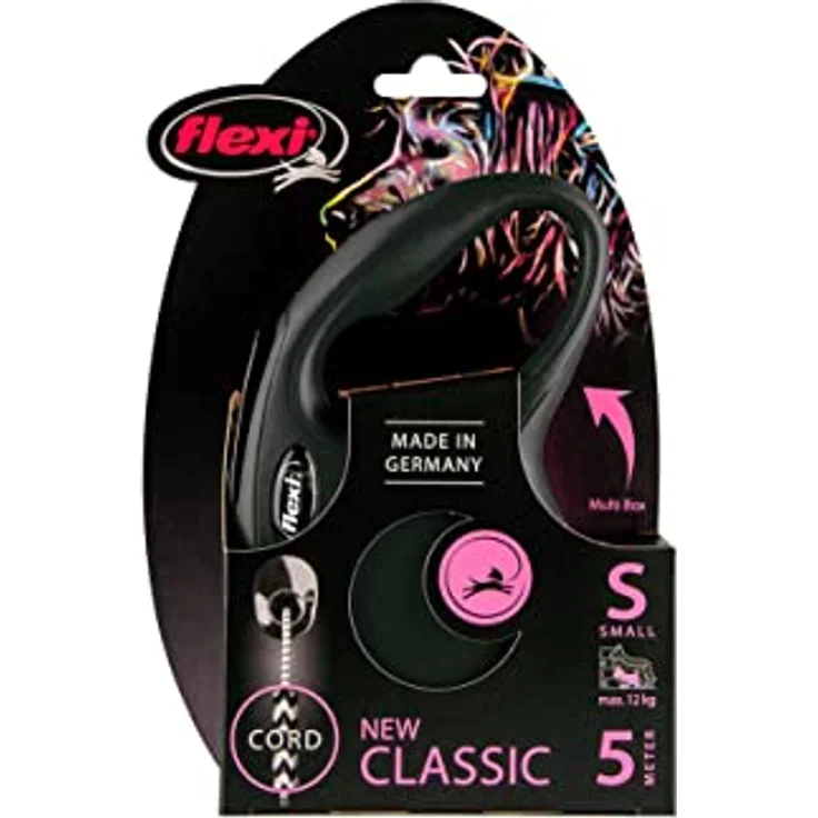 Flexi Hundeleine New Classic S Länge: 5 m, schwarz – Bild 5