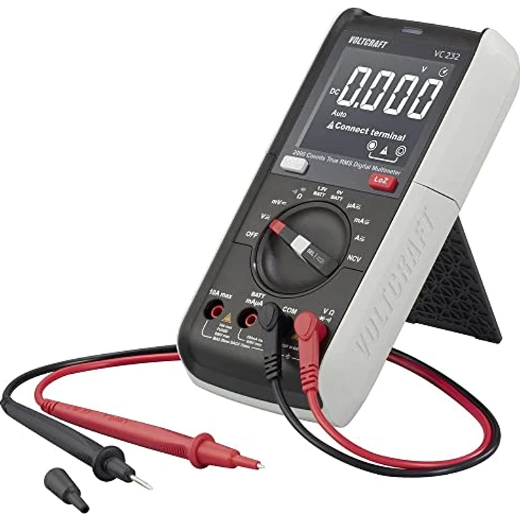 VOLTCRAFT VC232 Hand-Multimeter digital CAT III 600 V Anzeige (Counts): 2000 – Bild 2