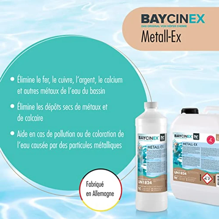 1 x 1 Liter BAYCINEX Metall-Ex in handlicher Flasche – Bild 3
