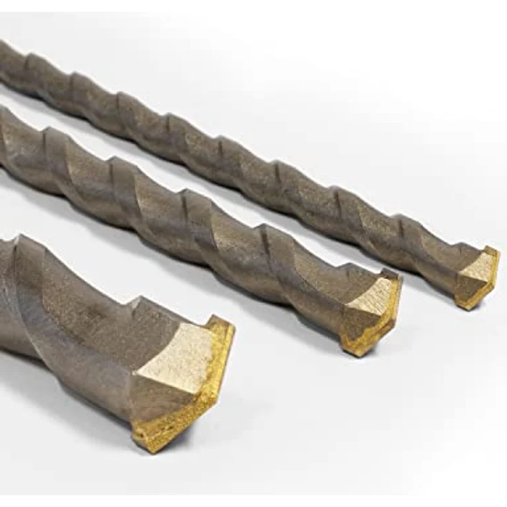 AVit SDS Bohrer Satz (600 mm), 3-teilig mit Hartmetall-Spitzen, stoßfest und langlebig – Bild 4