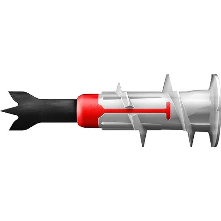 fischer DUOBLADE, selbstbohrender Gipskartondübel, starker Dübel für einfache Montage in Gipskarton- und Gipsfaserplatten, mit Zentrierspitze aus Metall, 40 Stück - Preisvergleich – Bild 4