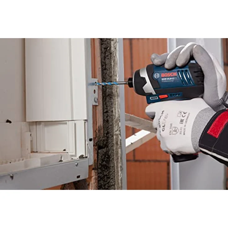 Bosch Multiconstruction Bohrer HEX-9 550100, Betonbohrer 5 mm Durchmesser, 100 mm Länge, grau – Bild 6