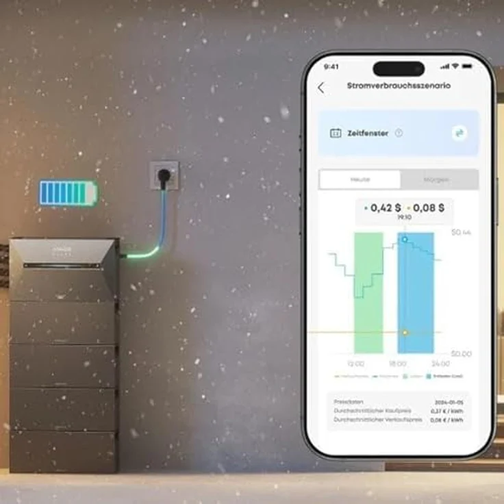 Anker Solix Solarbank 3 E2700 Pro, Stromspeicher mit 2,68 kWh Kapazität, erweiterbar auf 16 kWh, bidirektionales Laden bis 1200 W, IP65 wetterfest, bis zu 8 Solarmodule, 3600 W Solareingangsleistung – Bild 6