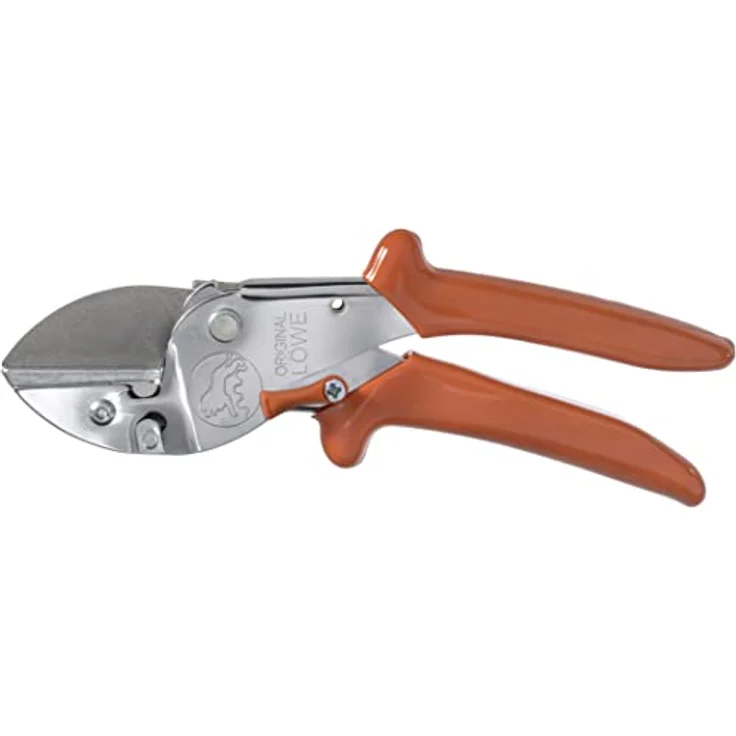 Original LÖWE 1 Profi Amboss Gartenschere 1.107 - Ergonomische Griffform, rostfreier Stahl, ideal für Holzarten wie Eiche Buche Esche – Bild 1