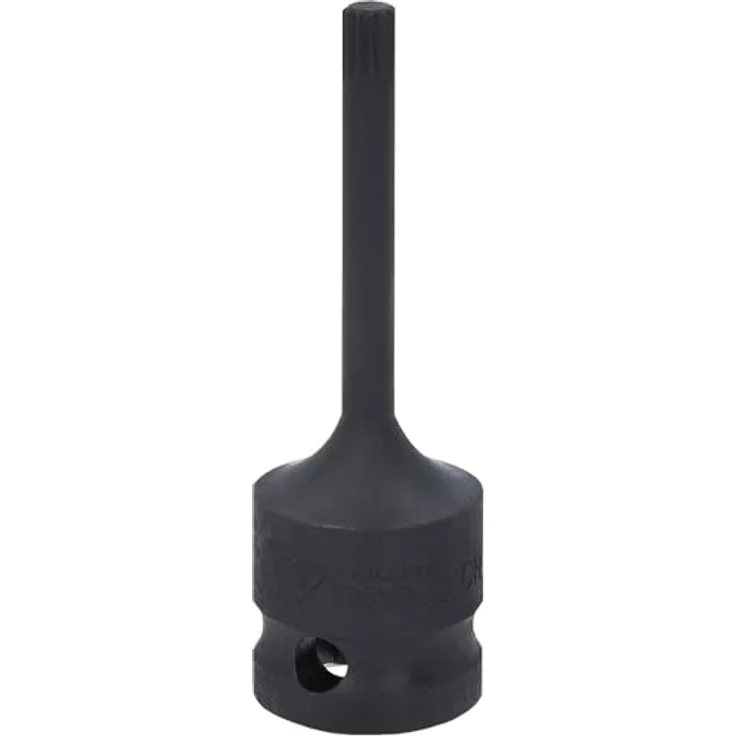 Brilliant Tools Kraft-Bit-Stecknuss XZN M6, 1/2" Innenvierkant-Antrieb, Chrom-Molybdän-Stahl, phosphatiert, 78 mm Länge – Bild 6