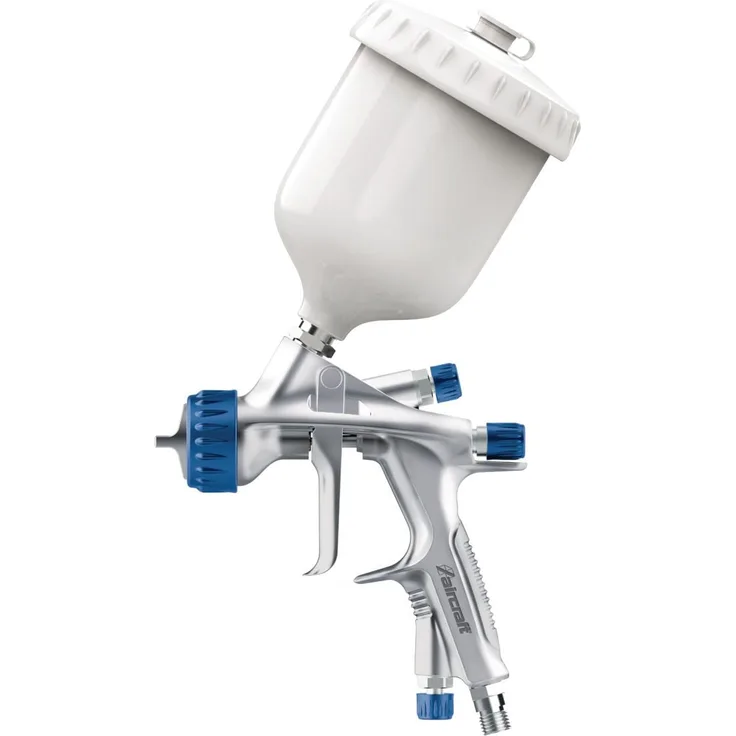 Aircraft FSP S1 LVMP, Farbspritzpistole mit feinem Materialauftrag und stufenlos einstellbarem Rund- und Breitstrahl
