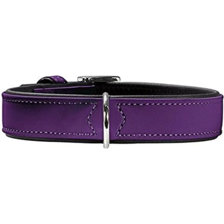 Hunter Hunde-Halsband Softie himbeer-schwarz S – Bild 4