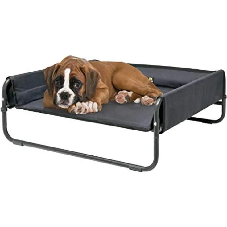 Maelson Soft Bed - foldable dog bed dog couch anthracite M - 71 x 71 x 29cm