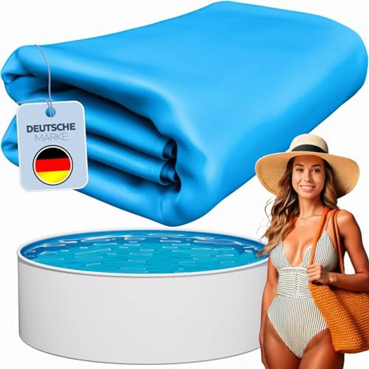 Poolinnenfolie für Rundbecken 460 x 120 cm 0,4 mm – Bild 2